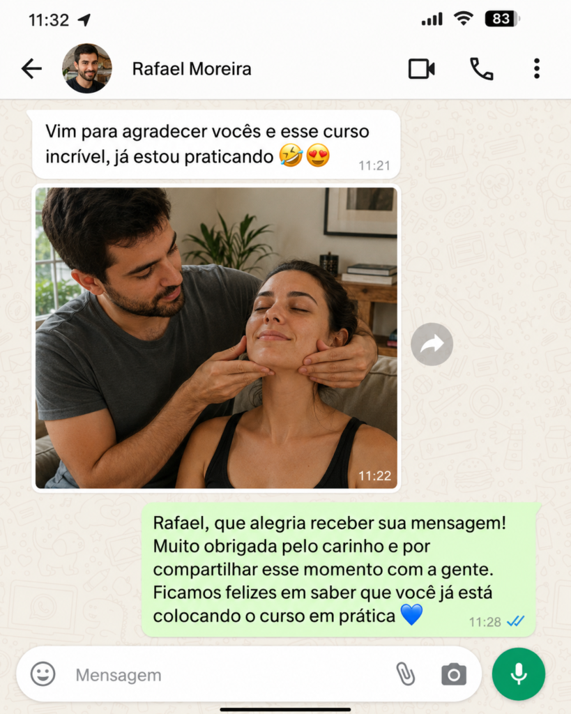 Depoimento de aluno sobre o Curso de Yoga Facial